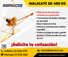 Malacate integral con capacidad de 400 y 500kg