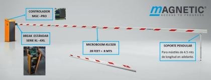 MAGNETIC AUTOCONTROL ACCESS.XL2 8 MTS (6 SEG) LONGITUD EXTREMA