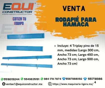 Venta de Rodapié para Hamaca.