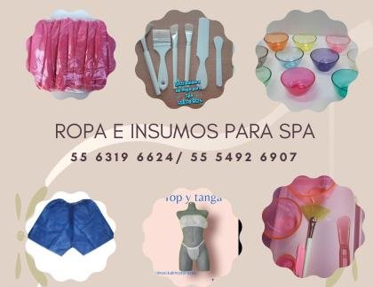 ROPA DESECHABLE E INSUMOS PARA SPA