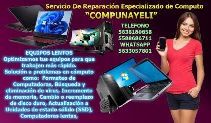 REPARACION DE COMPUTADORAS RAPIDA Y ECONOMICA